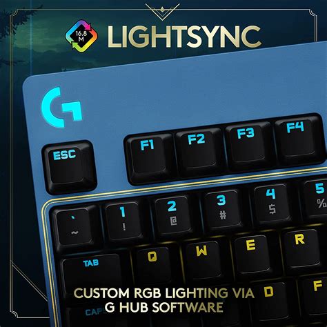 Logitech G Pro Mechanical Gaming Keyboard League Of Legends Edition Gx