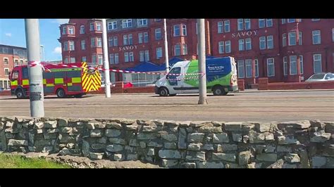 New Hacketts Hotel Blackpool Fire Scene Update Youtube