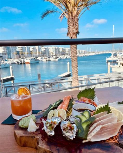 Sashimi Platter At Brizo Visit Marina Del Rey