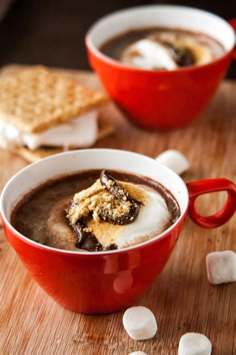 S Mores Hot Chocolate Homemade In The Kitchen