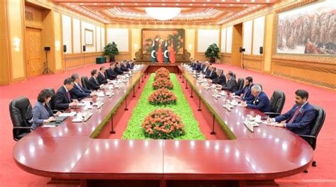 Historic Meeting In Beijing PM Shehbaz Sharif President Xi Jinping