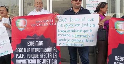 Trabajadores Del Pjf En Paro Laboral