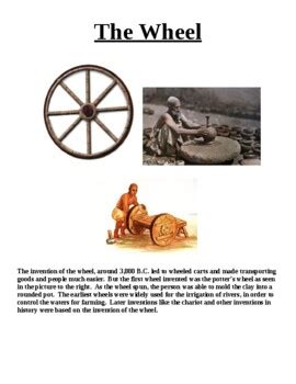 Sumerian Inventions by Mr B's History Shoppe | TPT