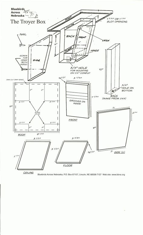 Nice Sparrow Resistant Bluebird House Plans For Your Home Check More At