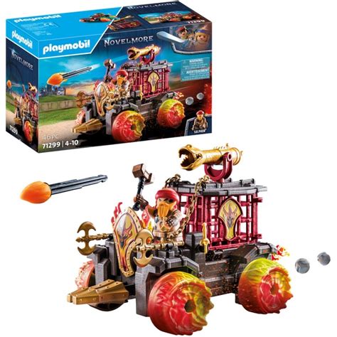 PLAYMOBIL 71299 Novelmore Burnham Raiders Feuerkampfwagen