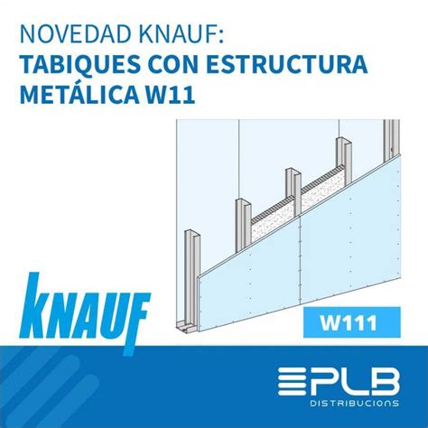 Knauf Tabiques Estructura Metalica W Distribucions Plb