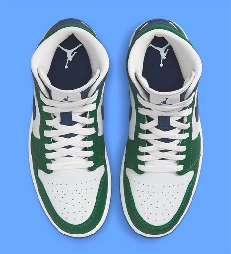 Available Now Air Jordan 1 Mid Noble Green HOUSE OF HEAT