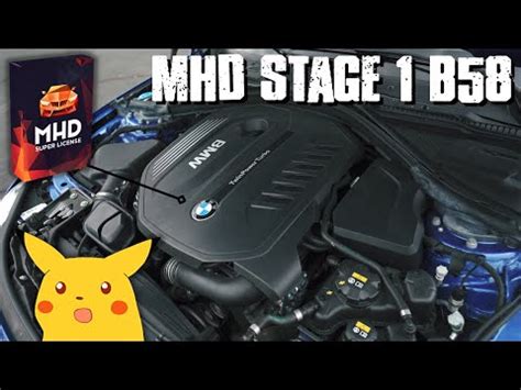 MHD STAGE 1 REACTION BMW 340i B58 YouTube