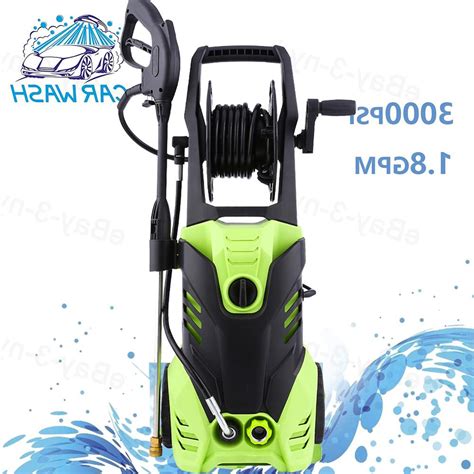 3500PSI 2.6GPM Electric Pressure Washer 1800W Power Water