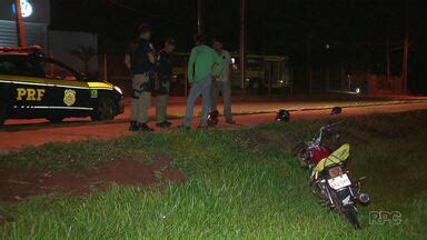 Meio Dia Paraná Foz do Iguaçu Acidentes envolvendo motociclistas