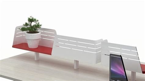 Group desk for 4 persons 3D model | CGTrader