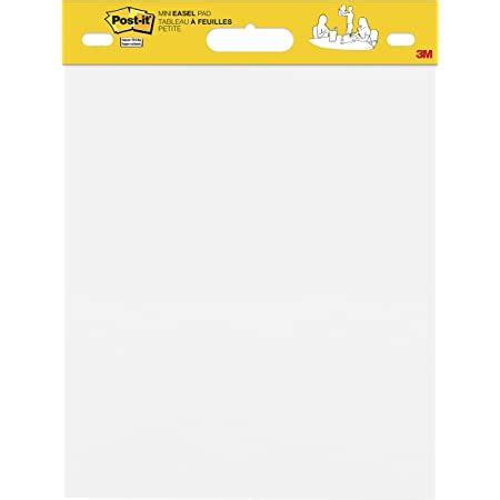 Post It Super Sticky Mini Meeting Chart 38 Cm X 45 7 Cm 20 Sheets Pad