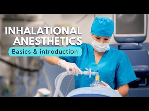 Inhalational Anesthetics Basics YouTube