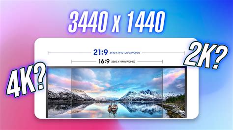 Màn hình 3440x1440 là 4K hay 2K - Những nhầm lẫn về độ phân giải - YouTube