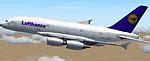 FS2004 Lufthansa Airbus A380 FS2004 Jetliners FlightSim