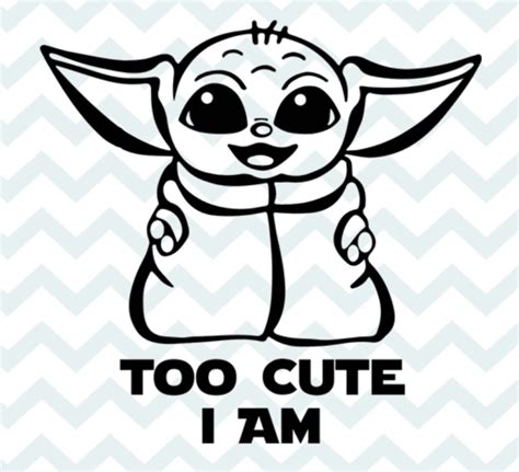 254 Baby Yoda With Coffee Cup Svg Svg Png Eps Dxf File