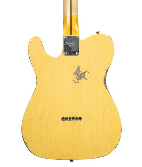 Electric Guitars Fender Fender Custom Shop 52 Telecaster Relic Maple Neck Aged Nocaster