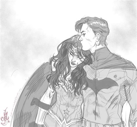 Fan Art Wonderbat Bruce And Diana Art By Me Artofit