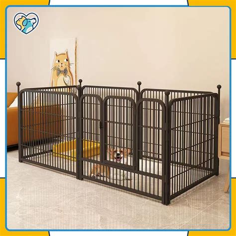 Jual Kandang Hewan Pagar Besi Large Size Pet Cage Anjing Kucing Kandang