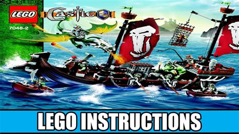 Lego Instructions Castle Fantasy Era 7048 Troll Warship Book 2