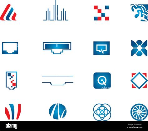 Vector Network Icons Set Stock Vector Image And Art Alamy