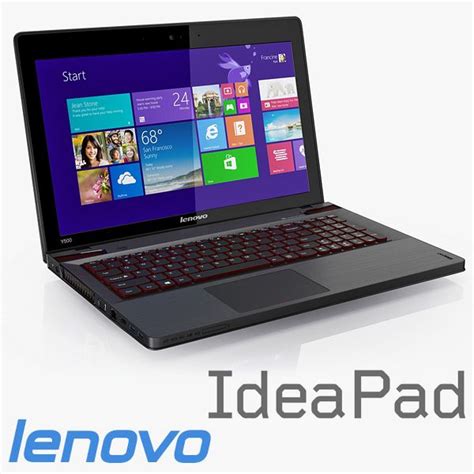 Lenovo Ideapad Y Series Y Y P D Model Ds Fbx Max Obj