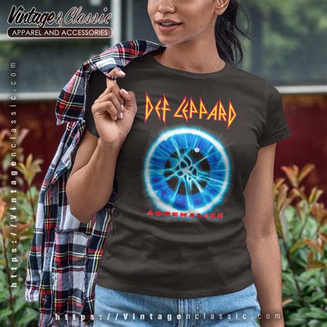 Def Leppard Adrenalize Shirt Vintagenclassic Tee