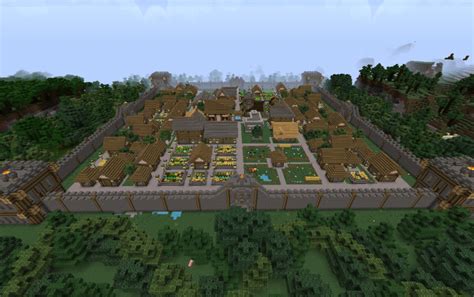 Minecraft Village Layout Ideas