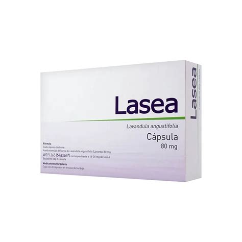 Lasea 80 Mg 28 Cápsulas