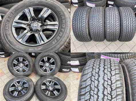 265/65R17 Dunlop A/T25 лето 98% с литьем toyota Hilux (Prado Fortuner ...
