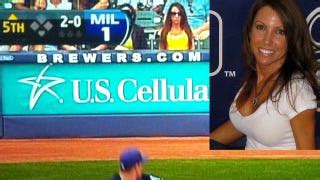 Found: Brewers Girl Is "Front-Row" Amy Williams, And She's Enjoying ...