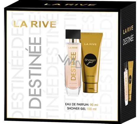 La Rive Destinée eau de parfum 90 ml shower gel 100 ml gift set for