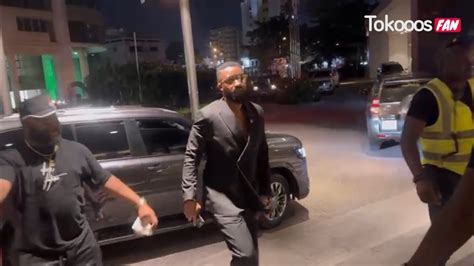 Arriv E De Fally Ipupa Brazzaville Pour Le Concert Au Stade Massamba