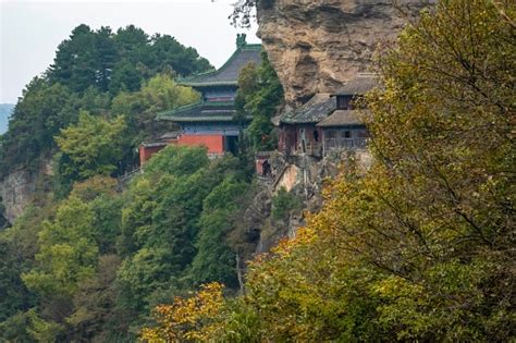 Chinese Taoist Monastery In Wudang Mountains Stock Photo Download