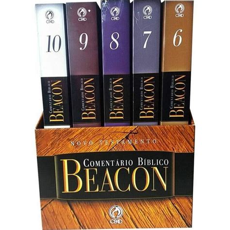 Comentário Bíblico Beacon Novo Testamento 5 Volumes Capa Dura