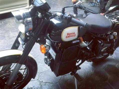 electric avatar  royal enfield bullet spotted   idea