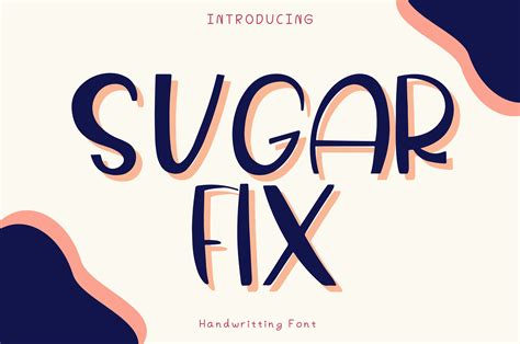 Sugar Fix Font By Achiart · Creative Fabrica