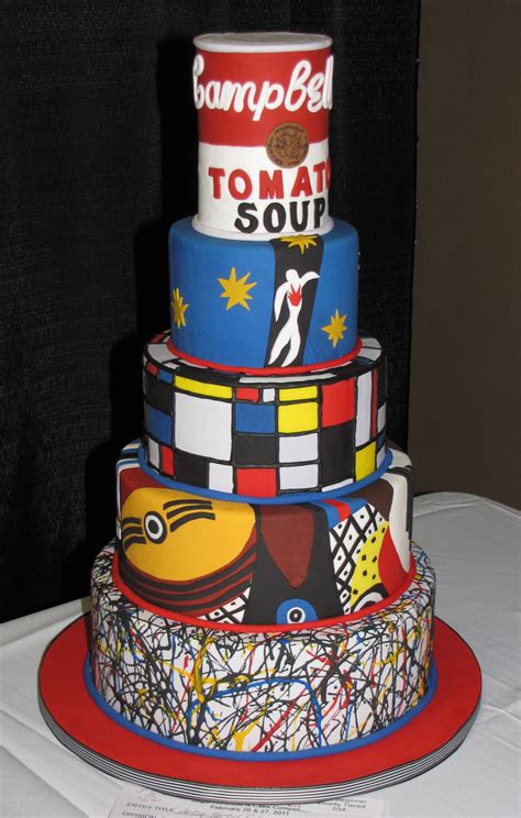 10 Incredible Cakes Inspired By Art Oversixty