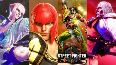 The Incredible New Characters Of Street Fighter 6 Youtube