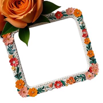 Round Flower Frame Vector Hd Png Images Round Rose Flower Frame Free