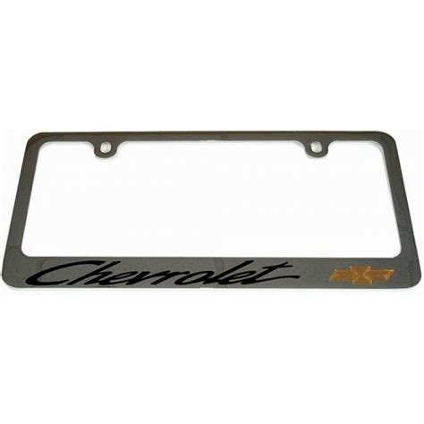 Nova License Plate Frame Bowtie And Chevrolet Script Letters 1962 1979 Classic Nova