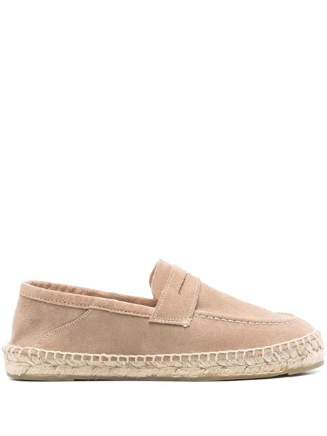 Manebi Slip On Espadrilles Neutrals FARFETCH UK