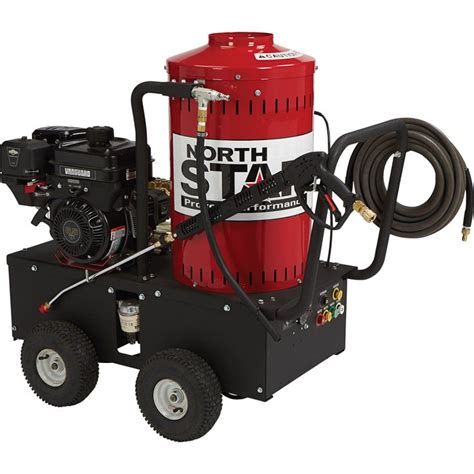 Northstar Gas Powered Wet Steam Hot Water Pressure Washer Hp