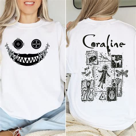 Coraline Movie Coraline T Shirt Coraline Tee Coraline Sweater