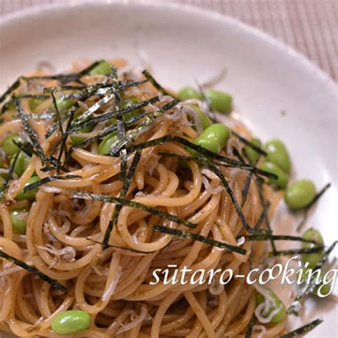 海苔の佃煮で簡単に味付け♡磯香る和風パスタのレシピ おにぎりまとめ