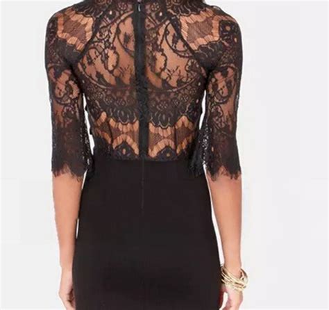 Lace Lace Dress Sexy Backless Dress Hrtttte On Luulla