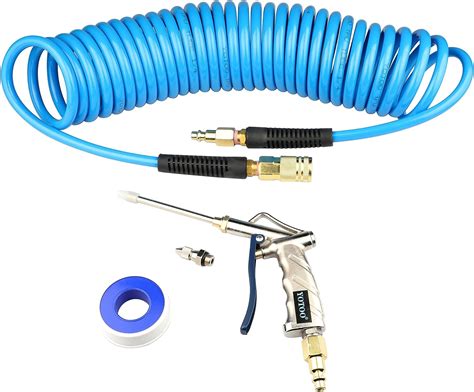 Yotoo Heavy Duty Air Hose Kit With 14x25 Polyurethane Air Hose