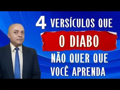 Vers Culos Que O Diabo N O Quer Que Voc Aprenda Porque Se Voc