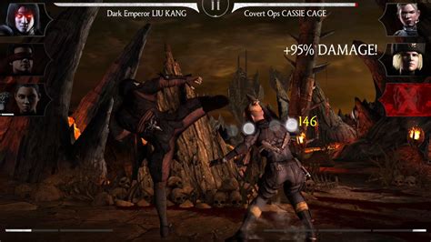 Mortal Kombat X Mobile Treacherous Tanya Challenge Match 5 Fight 10