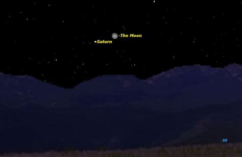 Saturn Shines Near the Moon Tonight: How to See It | Space